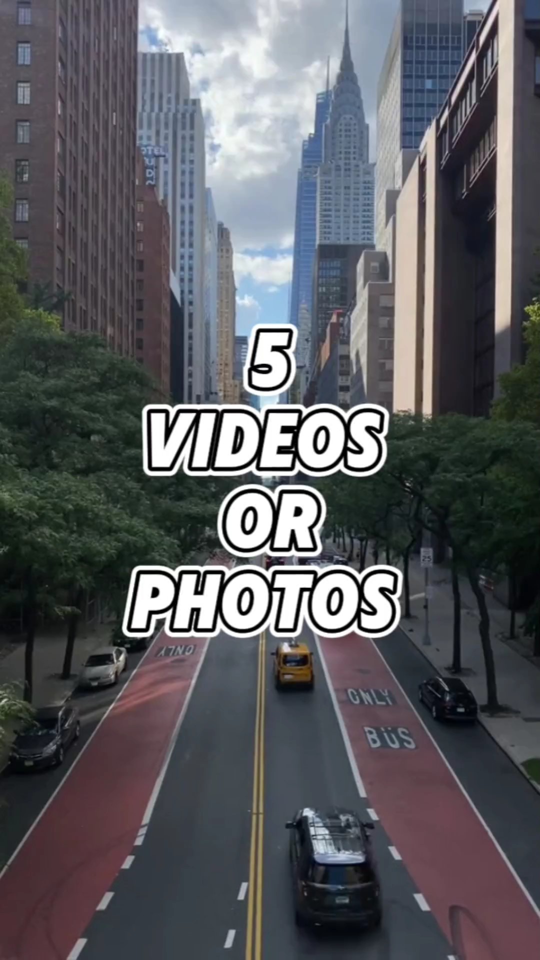 5 video o foto 