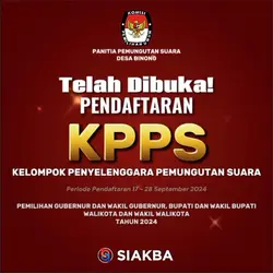Pendaftaran KPPS