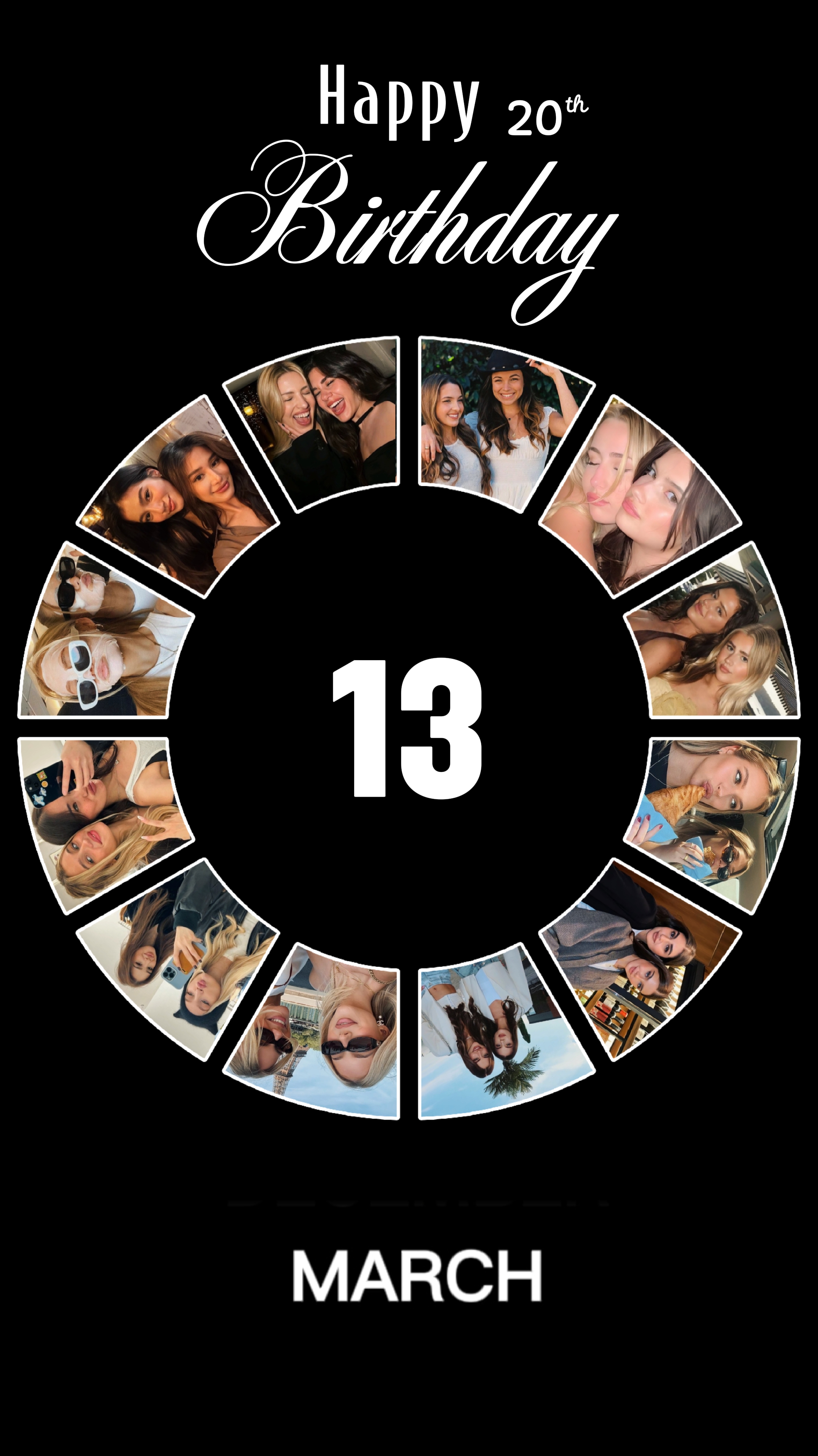 Cumpleaños 13 de marzo 