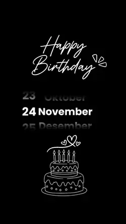 happy birthday 24nov