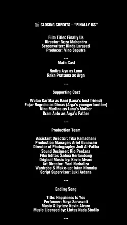 credit film