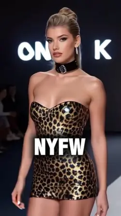 NYFW Runway Model