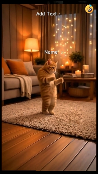 Gato De Dança Engraçado
