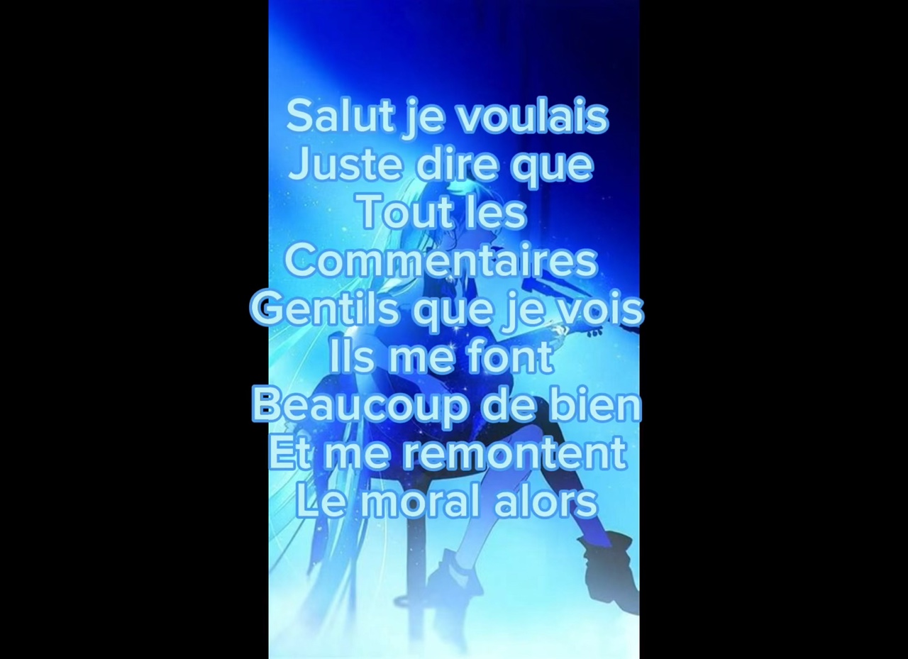 Merciiii beaucoup ♥️💓