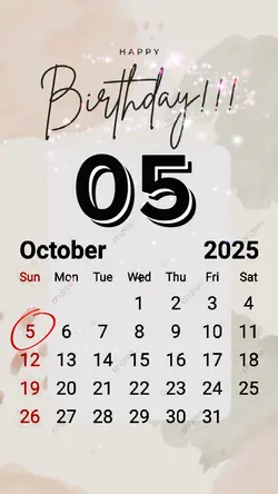 birthday 05 October
