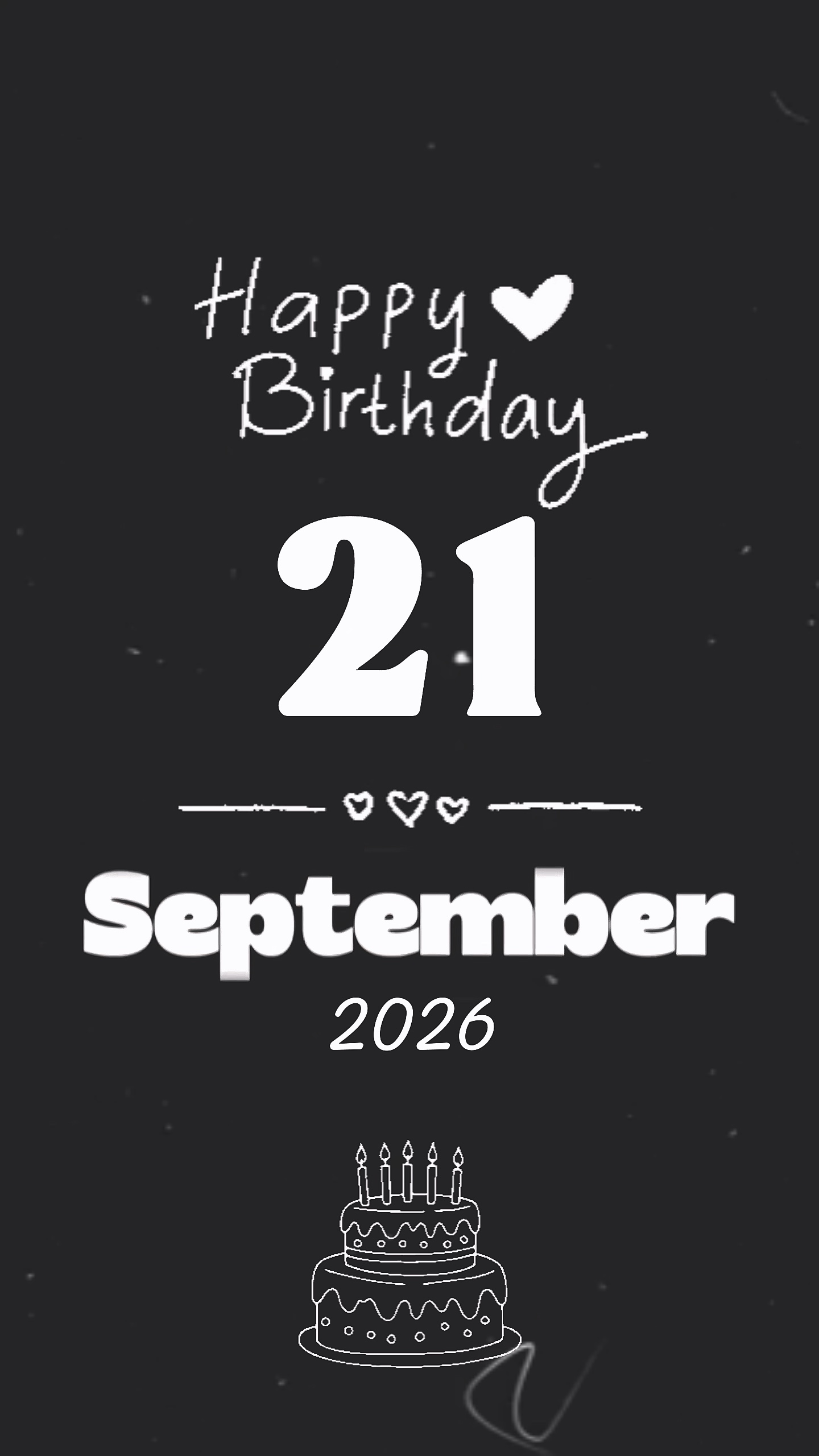 Birthday 21September
