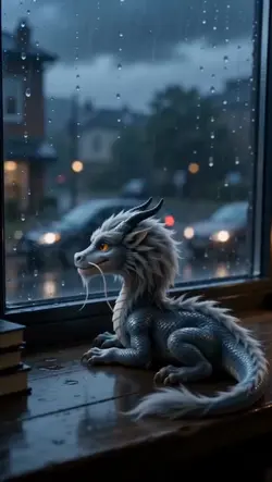 ängstlicher Drache