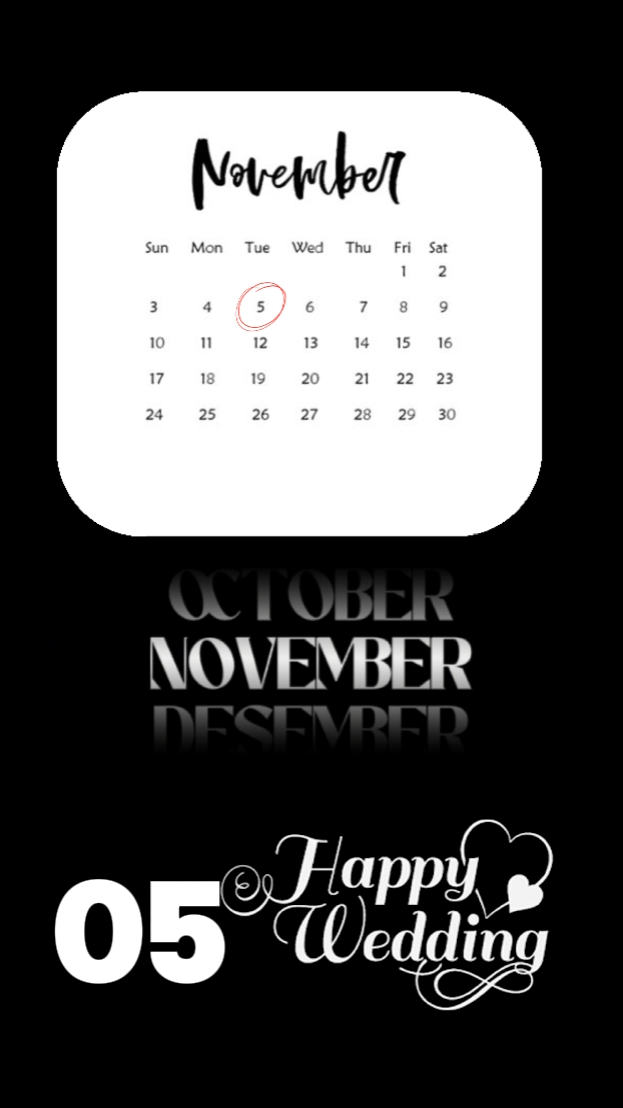 05 de noviembre Boda