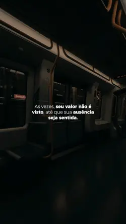 O valor da ausência