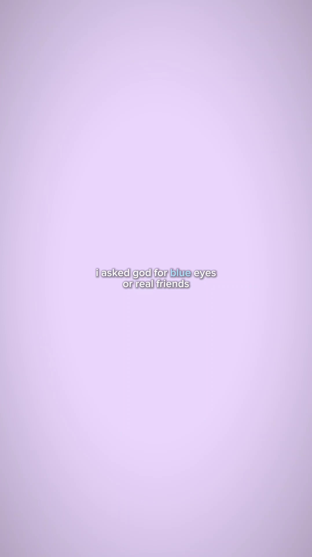 J'ai demandé à Dieu