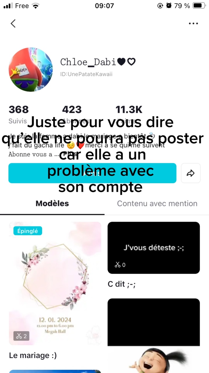 Une minute de silenc