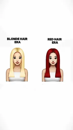 blonde x red hair