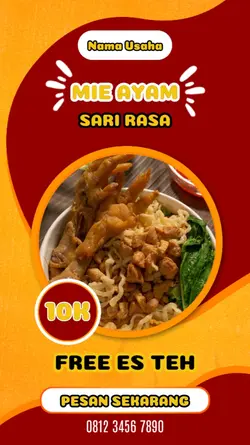 Promosi Mie Ayam