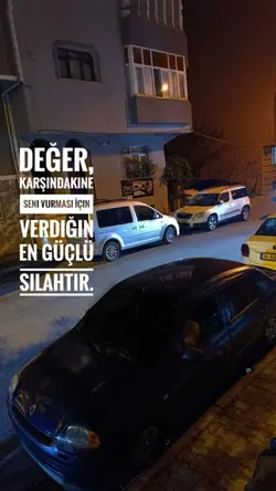 En güçlü silahtır 