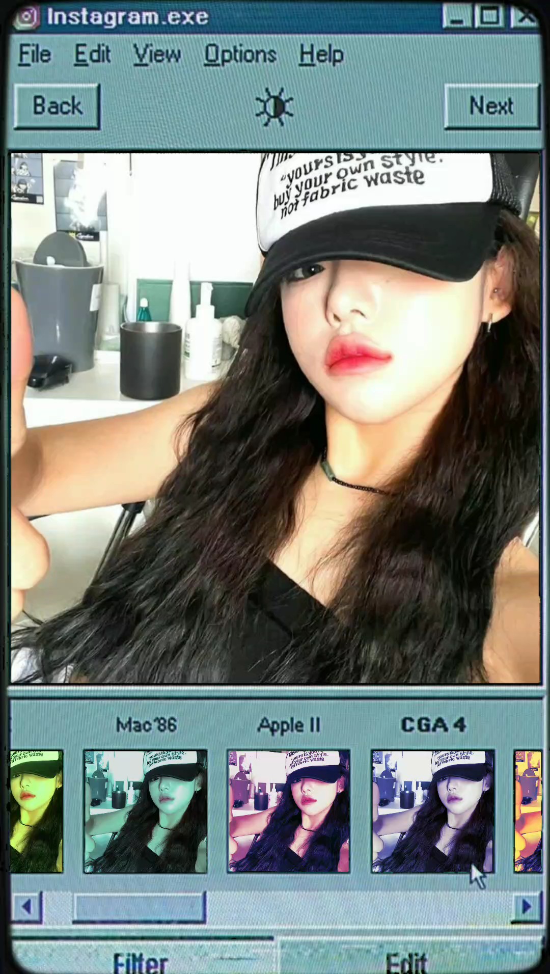 Moldura Instagram exe