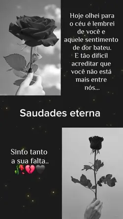 saudades eterna 