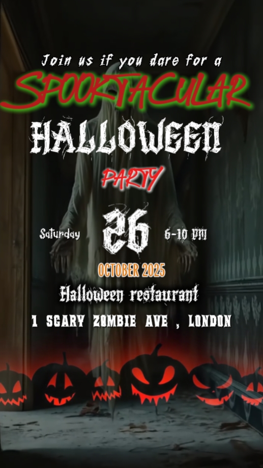 INVITASI HALLOWEEN