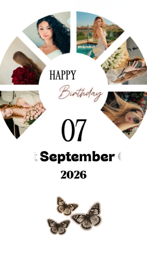 Cumpleaños 7 de septiembre