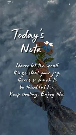 Today's NOTE