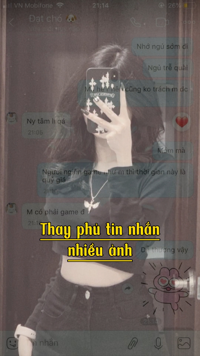 Tin nhắn nhiều ảnh  