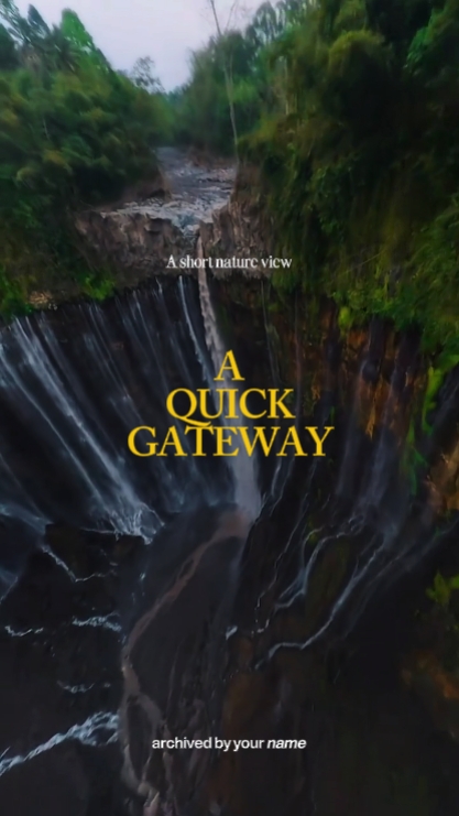 Um gateway-cine rápido