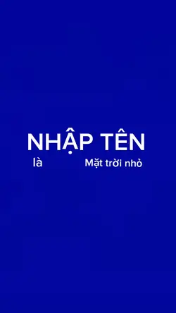 Trend chữ nền xanh |