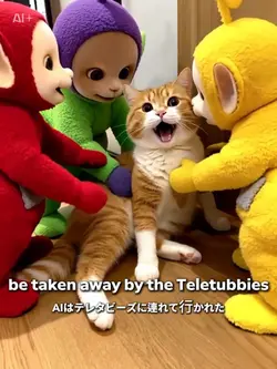 AIはテレタビーズに連れて行かれた