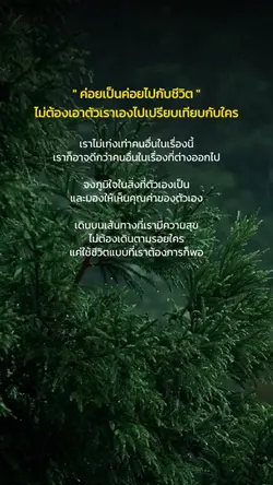 ค่อยเป็นค่อยไปกับชีวิต