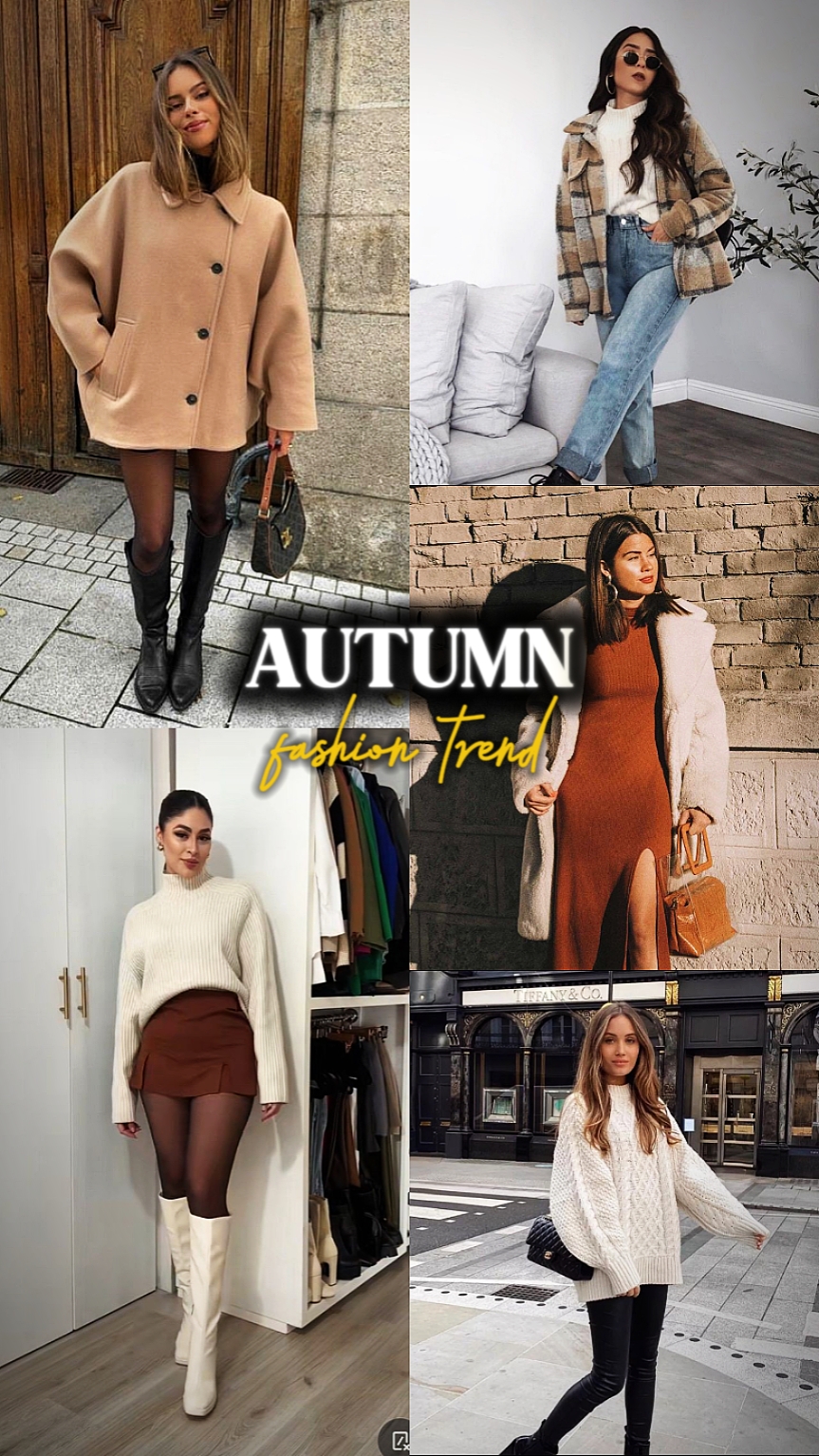 Tendência de moda de outono