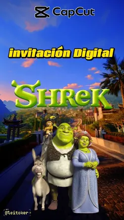 Invitación Shrek