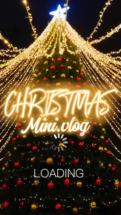 Mini vlog de natal