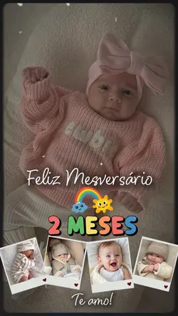 Mesversário 2 meses