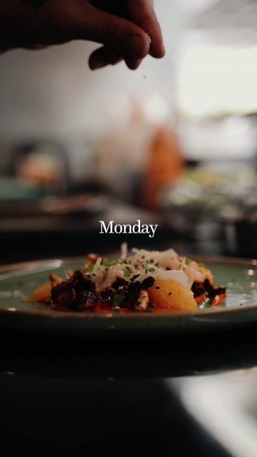 FOOD: Menu in 1 week