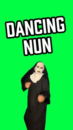 SCARY DANCING NUN