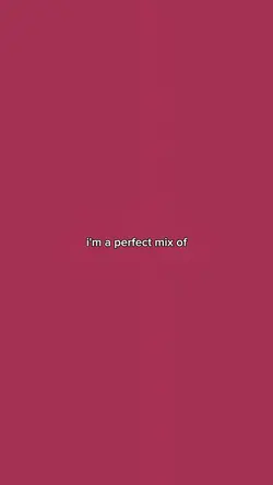 perfect mix of
