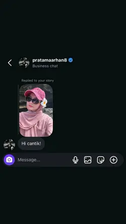 chat arhan hi cantik