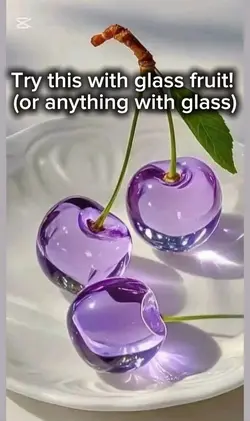 Glass fruit trend