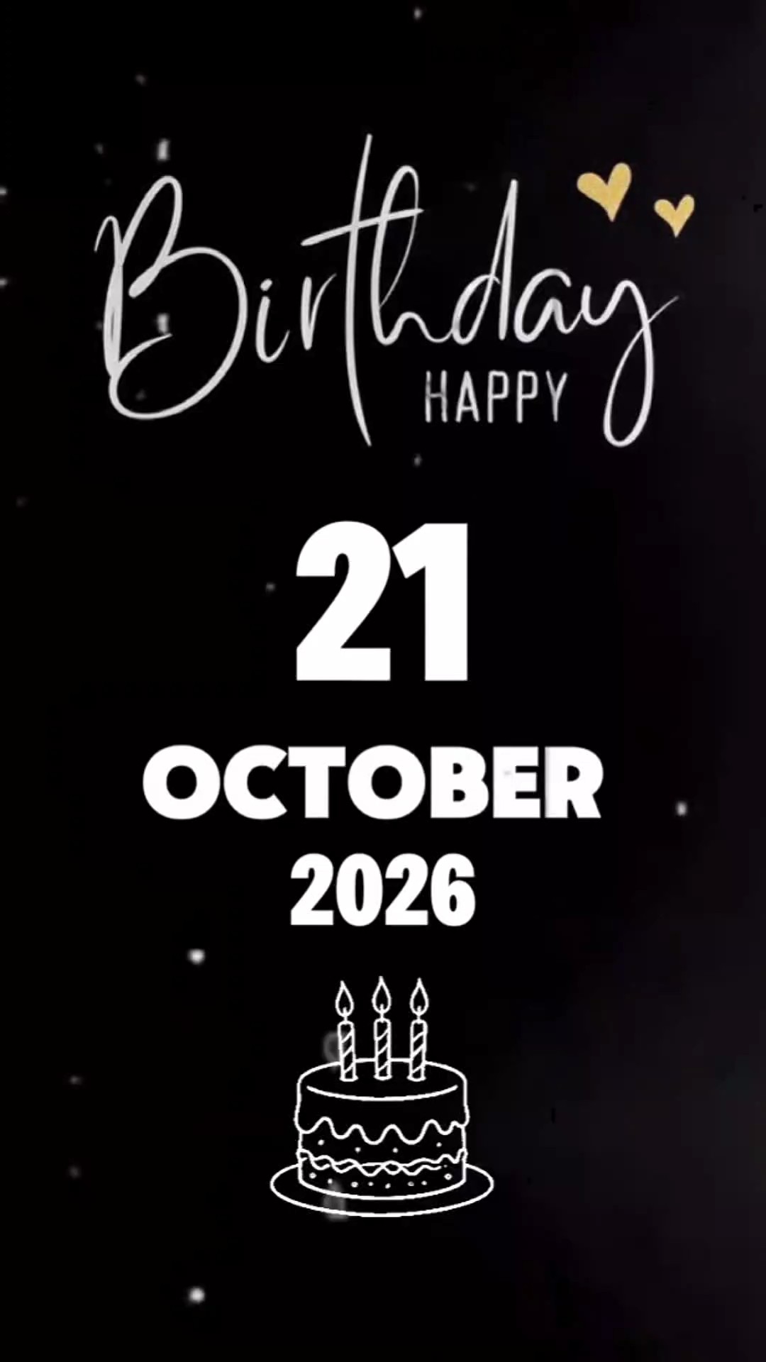 hbd 21 october 