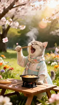 Cozy Spring Pet