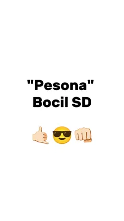 pesona bocil sd 