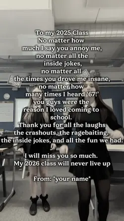 Love y'all so much<3