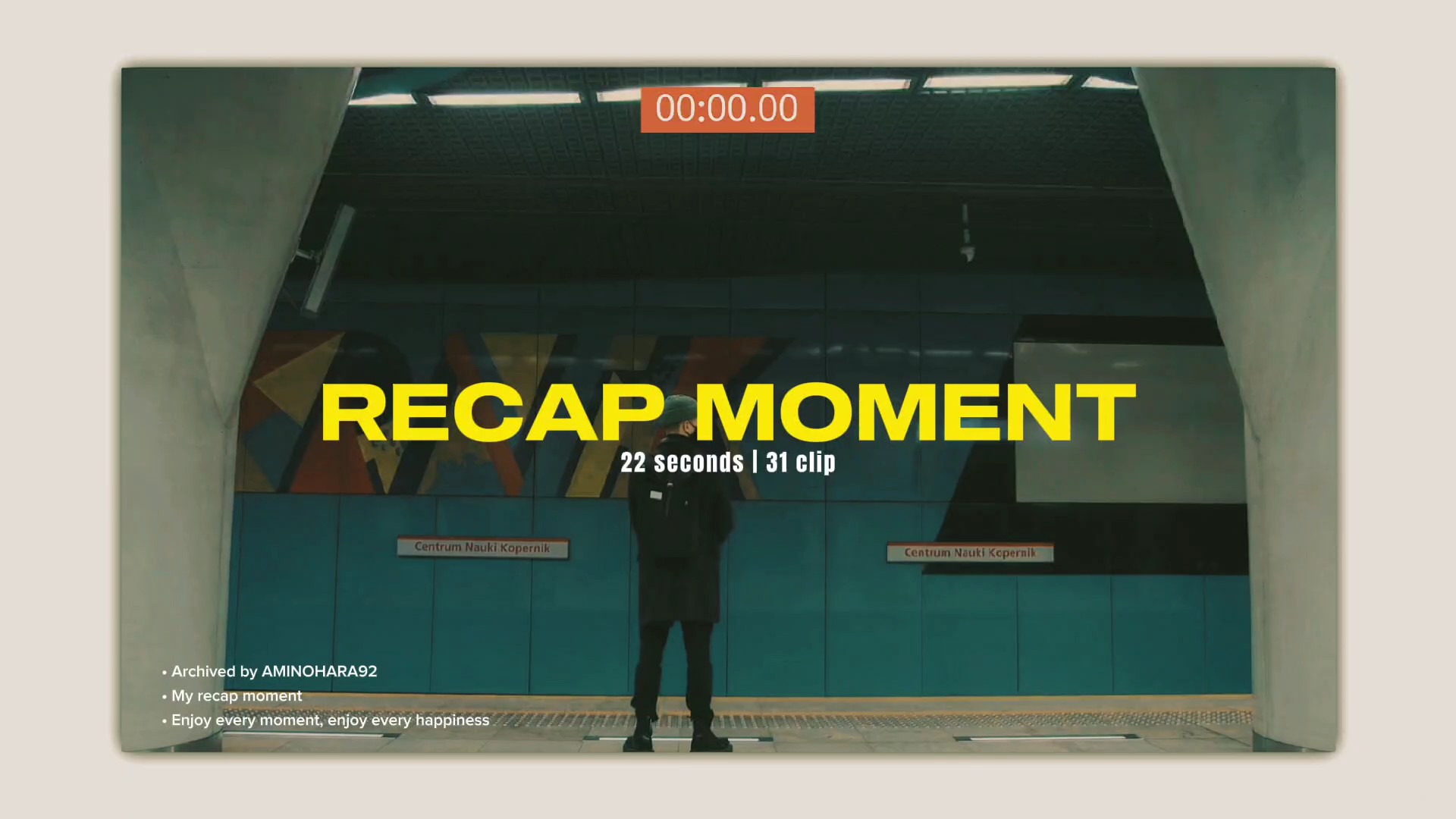 RECAP MOMENT