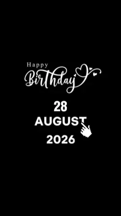 HBD 28 AUGUST 