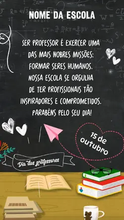 Dia dos professores 