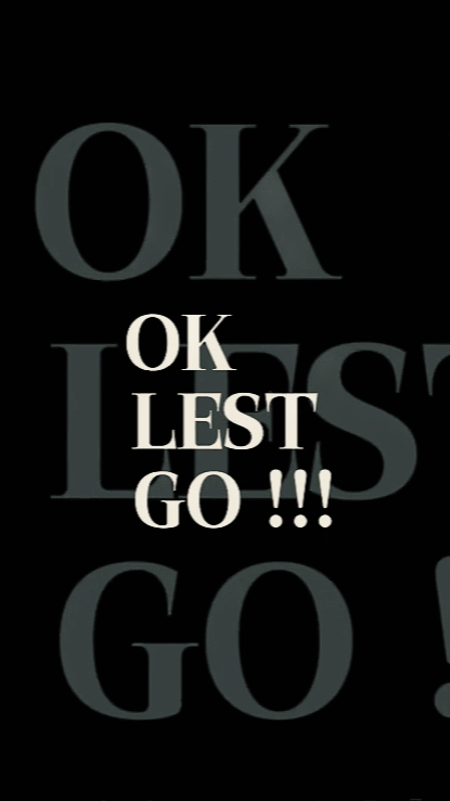 ok let's go