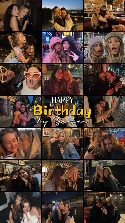 Birthday my sister