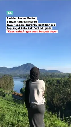 Kalau miskin gk usah