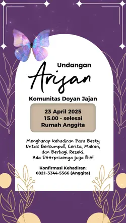 undangan arisan
