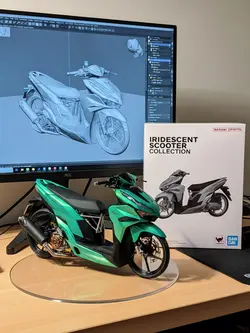 MINIATUR MOTOR 3D