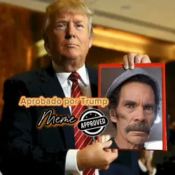 Aprobado por Trump 